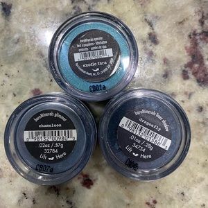 Bare Minerals trio of Blue eyeshadows